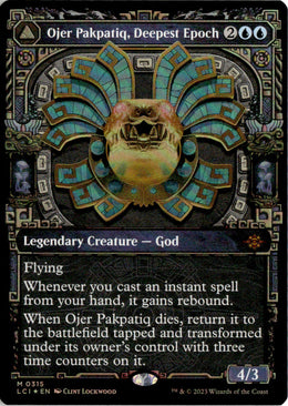 Ojer Pakpatiq, Deepest Epoch // Temple of Cyclical Time - The Lost Caverns of Ixalan #315 - Near Mint - Holofoil