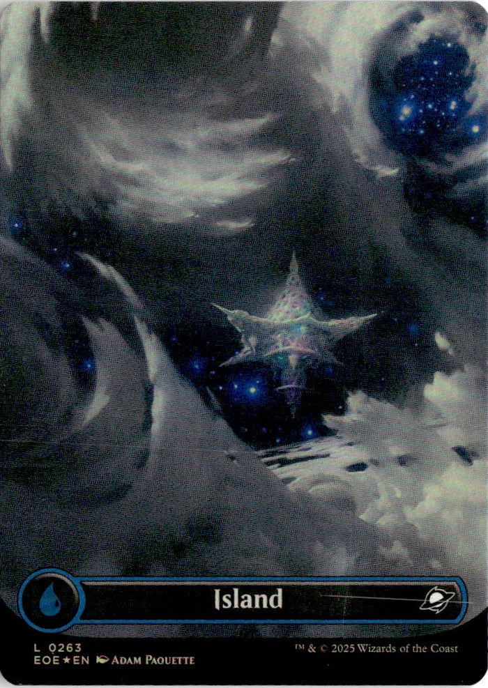 Island - Edge of Eternities #263 - Near Mint - Holofoil