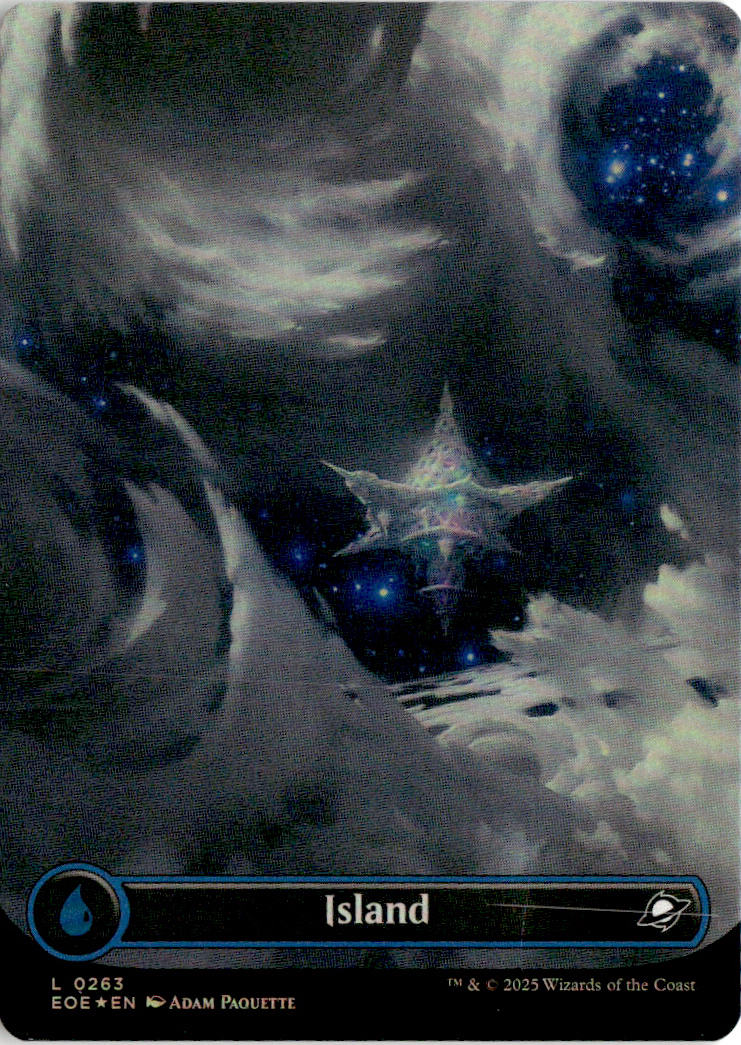 Island - Edge of Eternities #263 - Near Mint - Holofoil