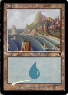Island - Odyssey #336 - Near Mint - Holofoil
