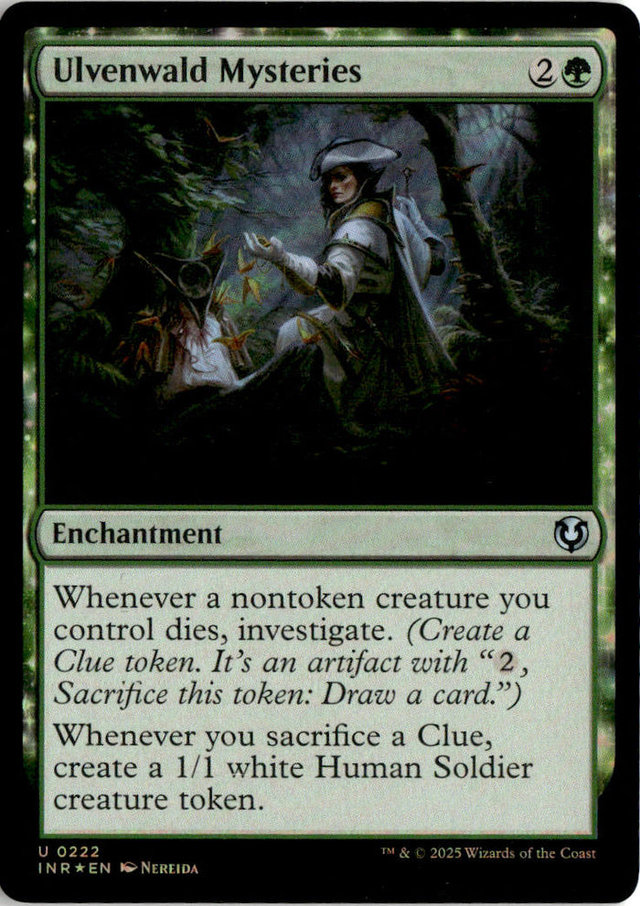 Ulvenwald Mysteries - Innistrad Remastered #222 - Near Mint - Holofoil