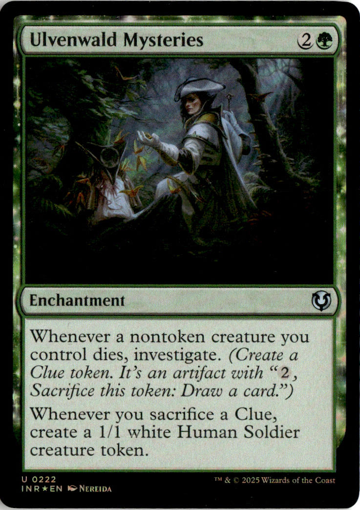 Ulvenwald Mysteries - Innistrad Remastered #222 - Near Mint - Holofoil