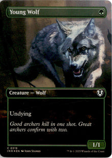 Young Wolf - Innistrad Remastered #319 - Near Mint - Holofoil