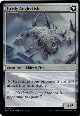 Grizzled Angler // Grisly Anglerfish - Innistrad Remastered #67 - Near Mint - Holofoil