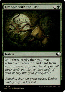 Grapple with the Past - Innistrad Remastered #199 - Near Mint - Holofoil