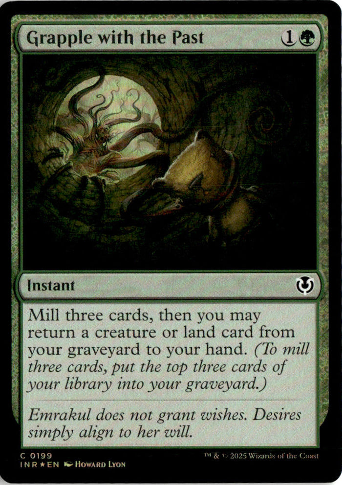 Grapple with the Past - Innistrad Remastered #199 - Near Mint - Holofoil