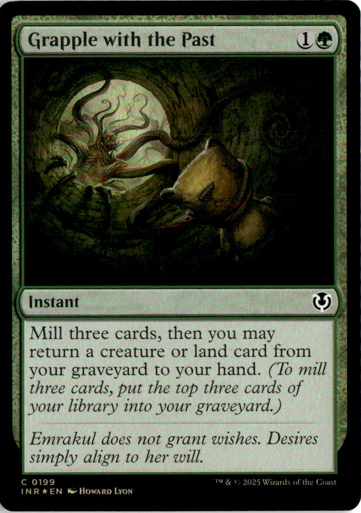 Grapple with the Past - Innistrad Remastered #199 - Near Mint - Holofoil