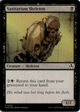 Sanitarium Skeleton - Innistrad Remastered #129 - Near Mint - Holofoil