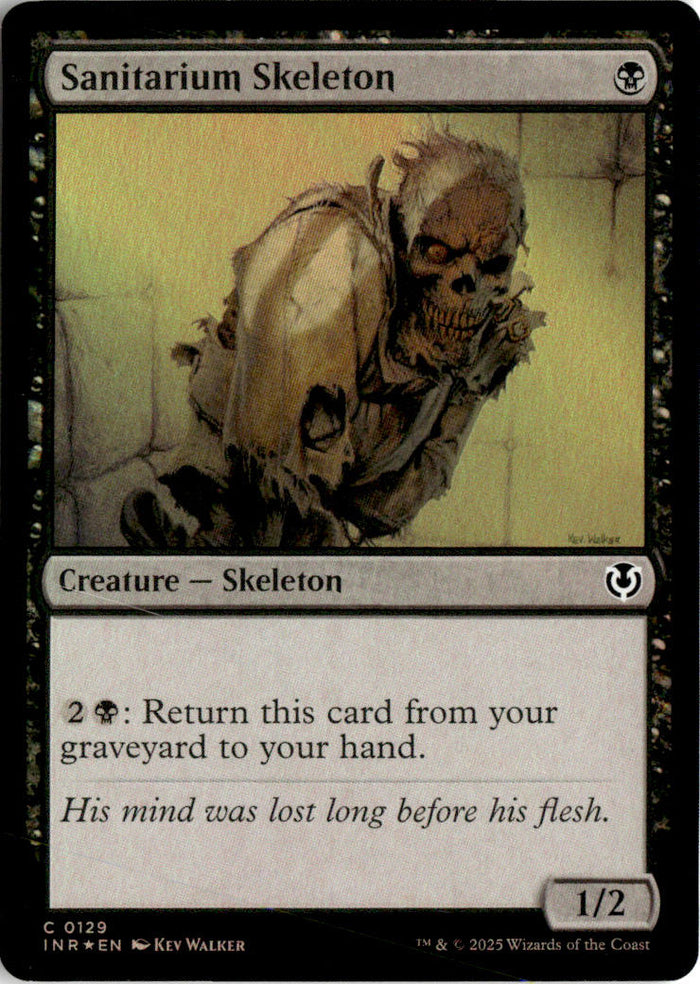 Sanitarium Skeleton - Innistrad Remastered #129 - Near Mint - Holofoil
