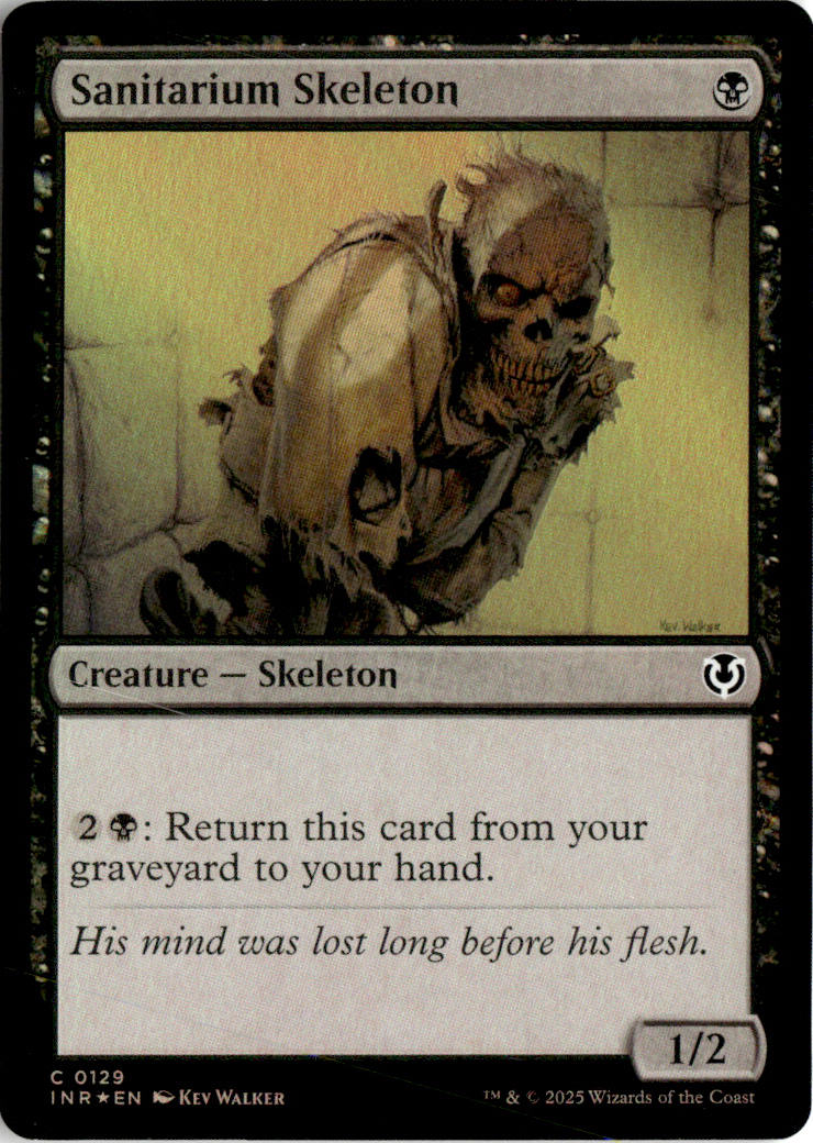 Sanitarium Skeleton - Innistrad Remastered #129 - Near Mint - Holofoil