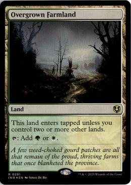 Overgrown Farmland - Innistrad Remastered #281 - Near Mint - Holofoil
