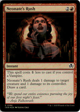 Neonate's Rush - Innistrad Remastered #166 - Near Mint - Holofoil