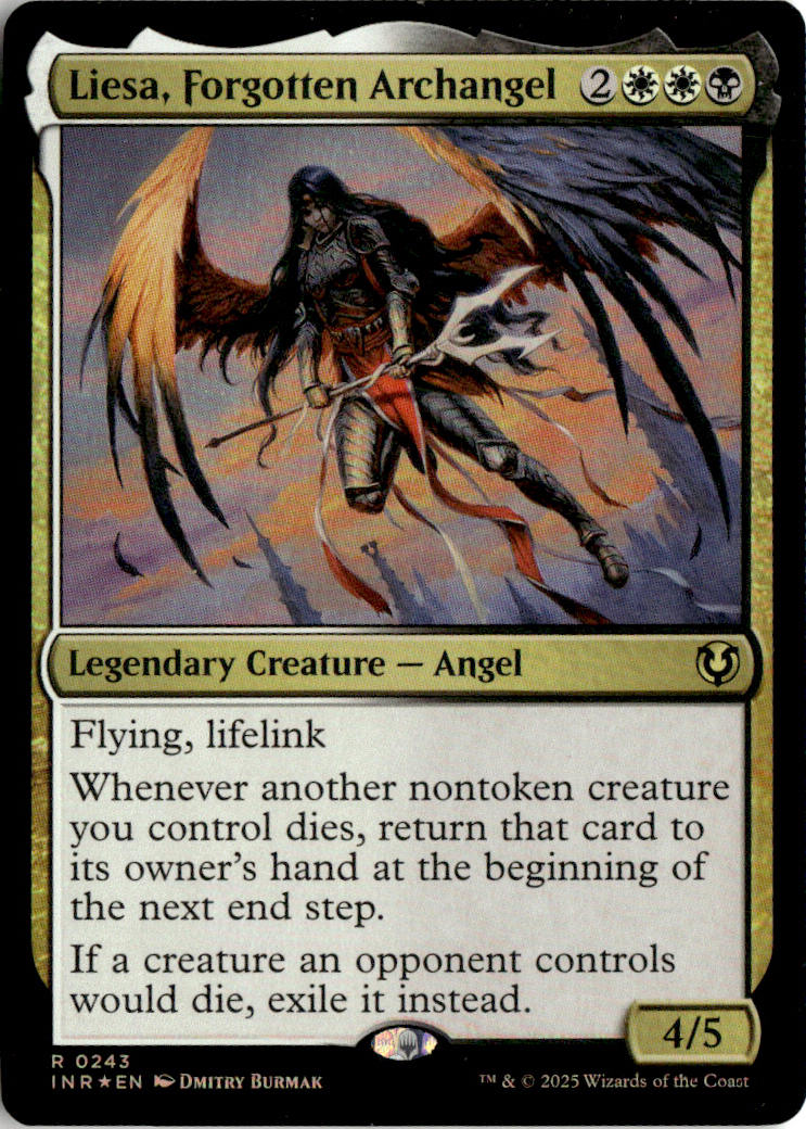 Liesa, Forgotten Archangel - Innistrad Remastered #243 - Near Mint - Holofoil
