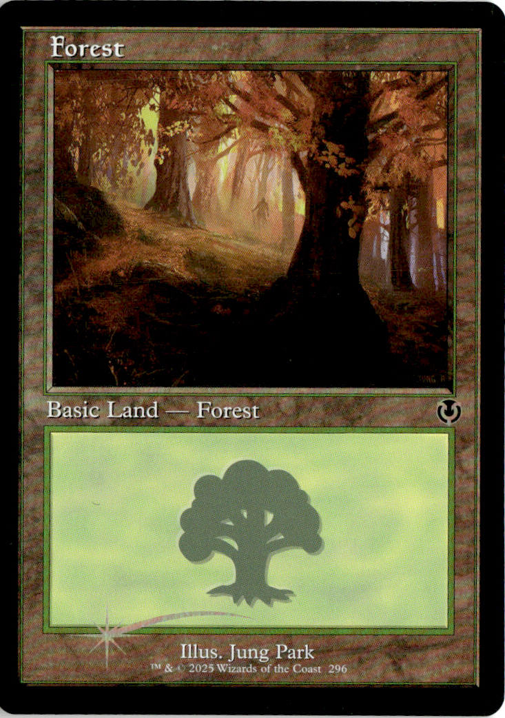 Forest - Innistrad Remastered #296 - Near Mint - Holofoil