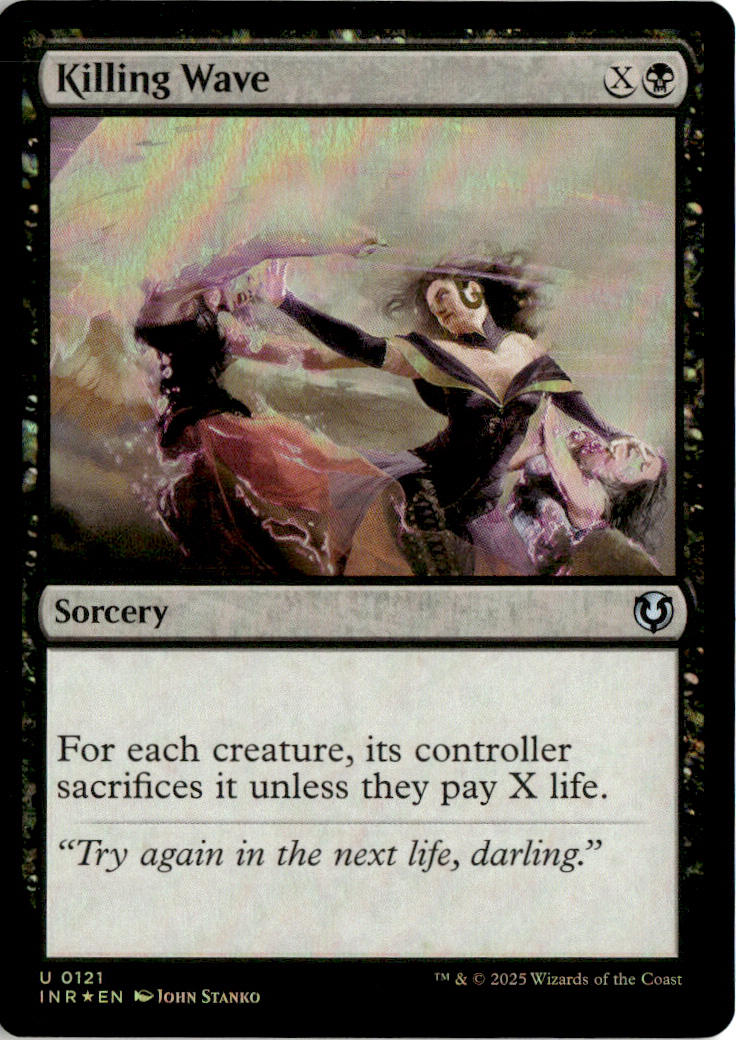 Killing Wave - Innistrad Remastered #121 - Near Mint - Holofoil