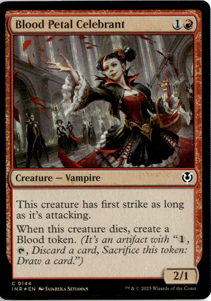 Blood Petal Celebrant - Innistrad Remastered #144 - Near Mint - Holofoil
