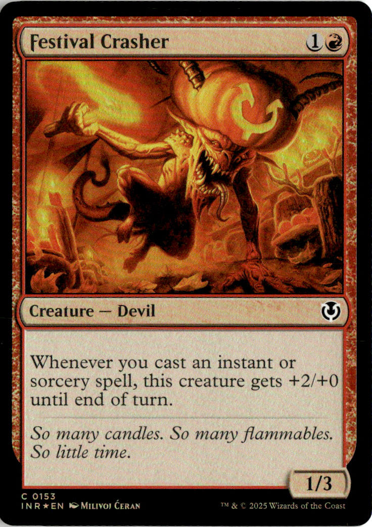 Festival Crasher - Innistrad Remastered #153 - Near Mint - Holofoil