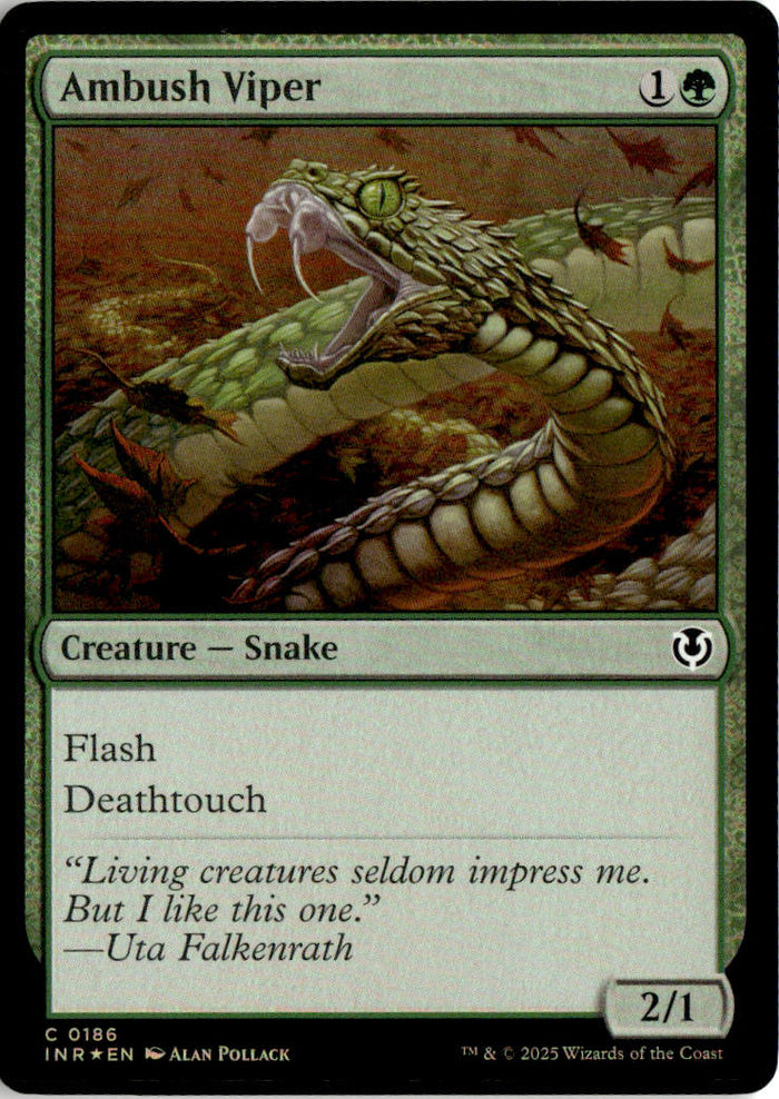 Ambush Viper - Innistrad Remastered #186 - Near Mint - Holofoil