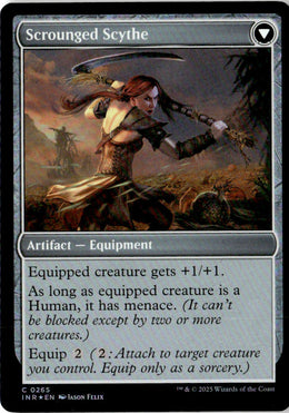 Harvest Hand // Scrounged Scythe - Innistrad Remastered #265 - Near Mint - Holofoil
