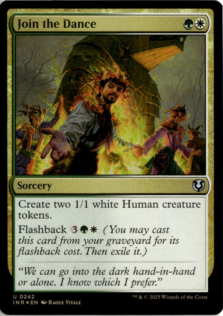 Join the Dance - Innistrad Remastered #242 - Near Mint - Holofoil