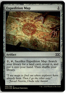 Expedition Map - Double Masters #255 - Near Mint - Holofoil