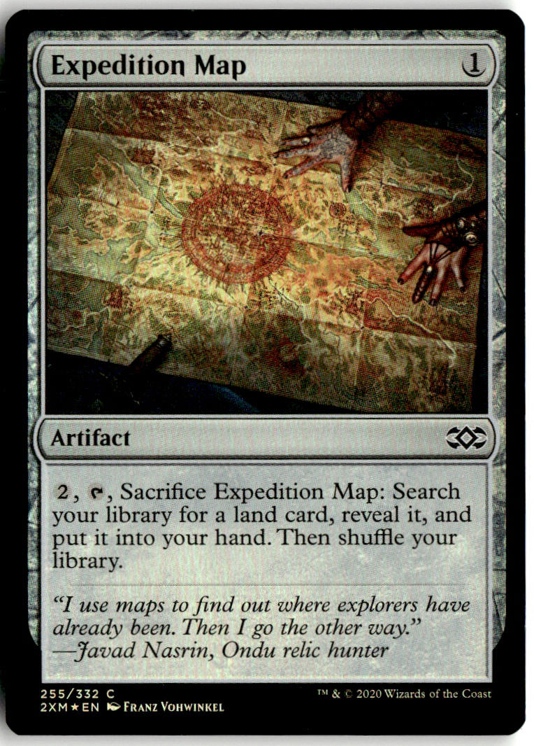 Expedition Map - Double Masters #255 - Near Mint - Holofoil