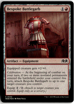 Bespoke Battlegarb - Wilds of Eldraine #122 - Near Mint - Holofoil