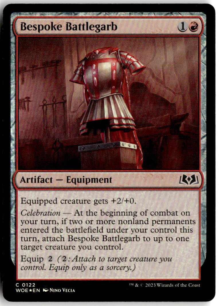 Bespoke Battlegarb - Wilds of Eldraine #122 - Near Mint - Holofoil