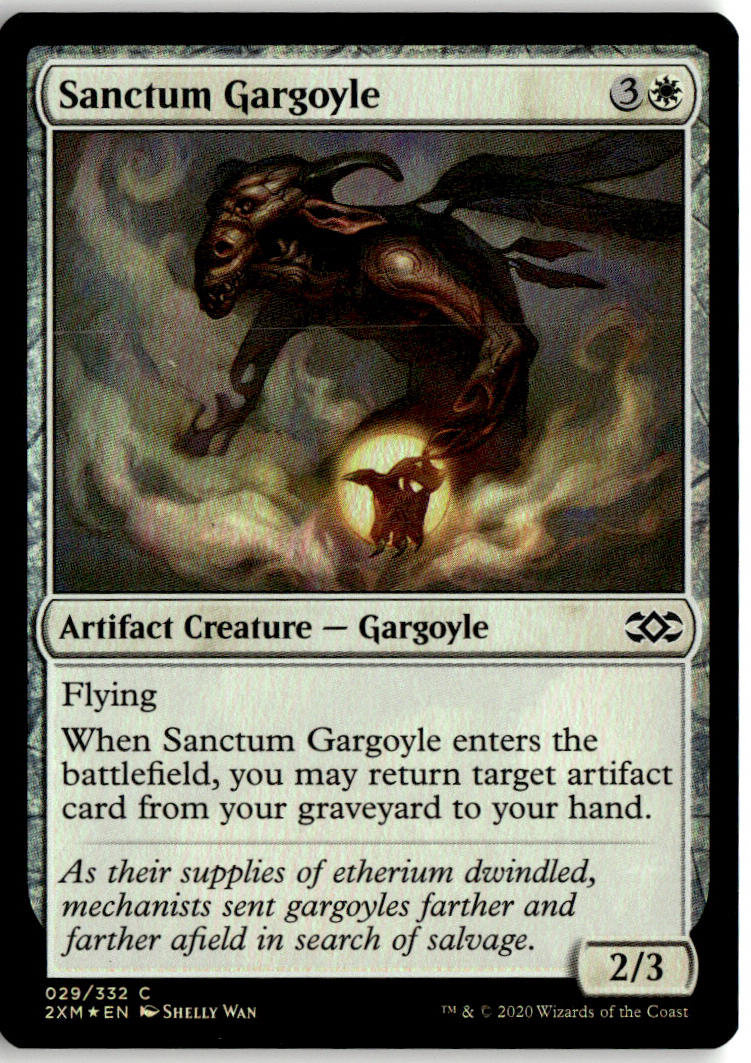 Sanctum Gargoyle - Double Masters #29 - Near Mint - Holofoil