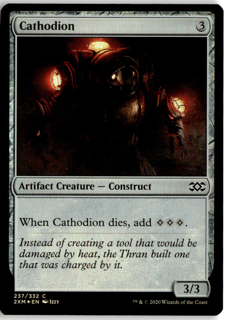 Cathodion - Double Masters #237 - Near Mint - Holofoil