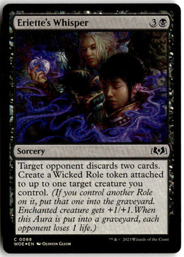 Eriette's Whisper - Wilds of Eldraine #88 - Near Mint - Holofoil