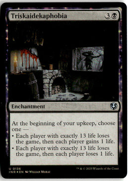 Triskaidekaphobia - Innistrad Remastered #136 - Near Mint - Holofoil