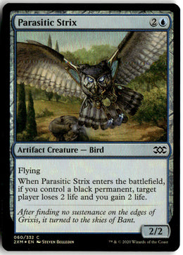 Parasitic Strix - Double Masters #60 - Near Mint - Holofoil