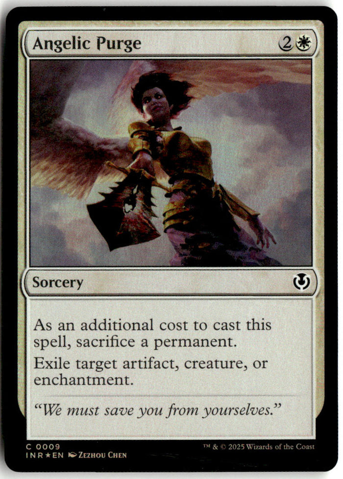 Angelic Purge - Innistrad Remastered #9 - Near Mint - Holofoil