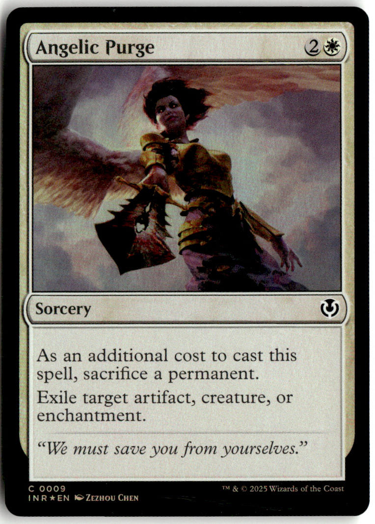 Angelic Purge - Innistrad Remastered #9 - Near Mint - Holofoil