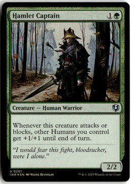 Hamlet Captain - Innistrad Remastered #201 - Near Mint - Holofoil