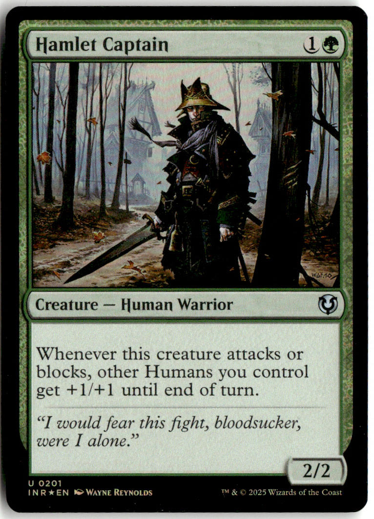 Hamlet Captain - Innistrad Remastered #201 - Near Mint - Holofoil