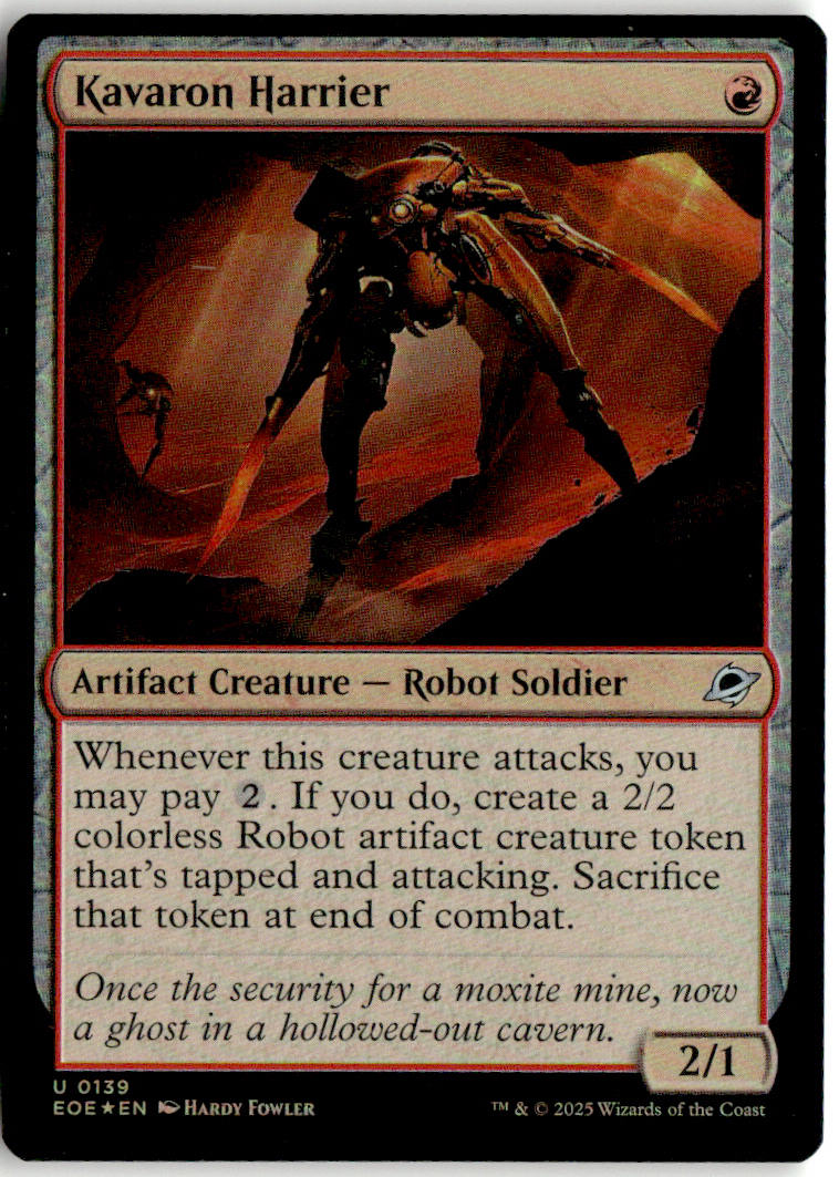 Kavaron Harrier - Edge of Eternities #139 - Near Mint - Holofoil
