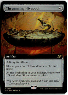 Thrumming Hivepool - Edge of Eternities #356 - Near Mint - Holofoil
