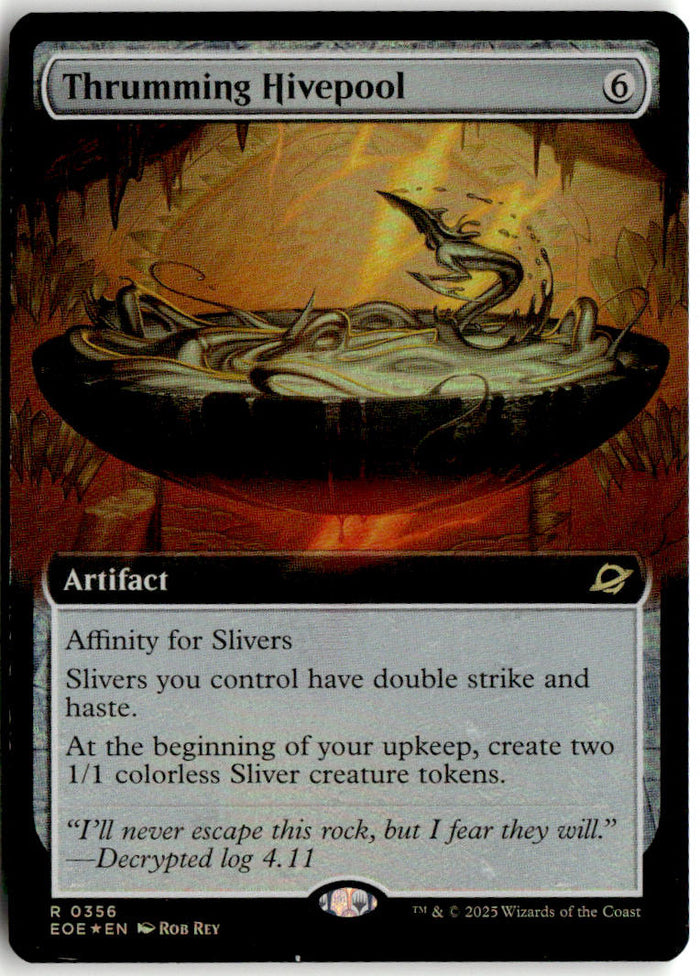 Thrumming Hivepool - Edge of Eternities #356 - Near Mint - Holofoil