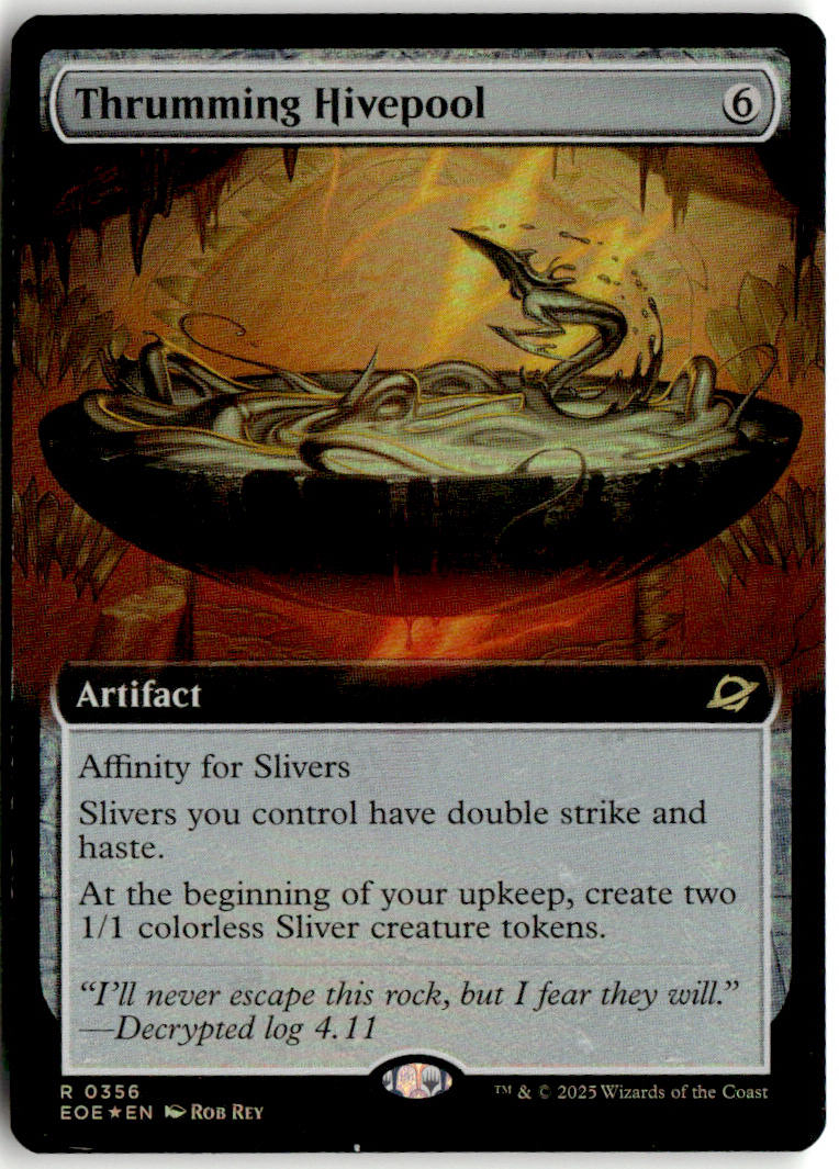 Thrumming Hivepool - Edge of Eternities #356 - Near Mint - Holofoil
