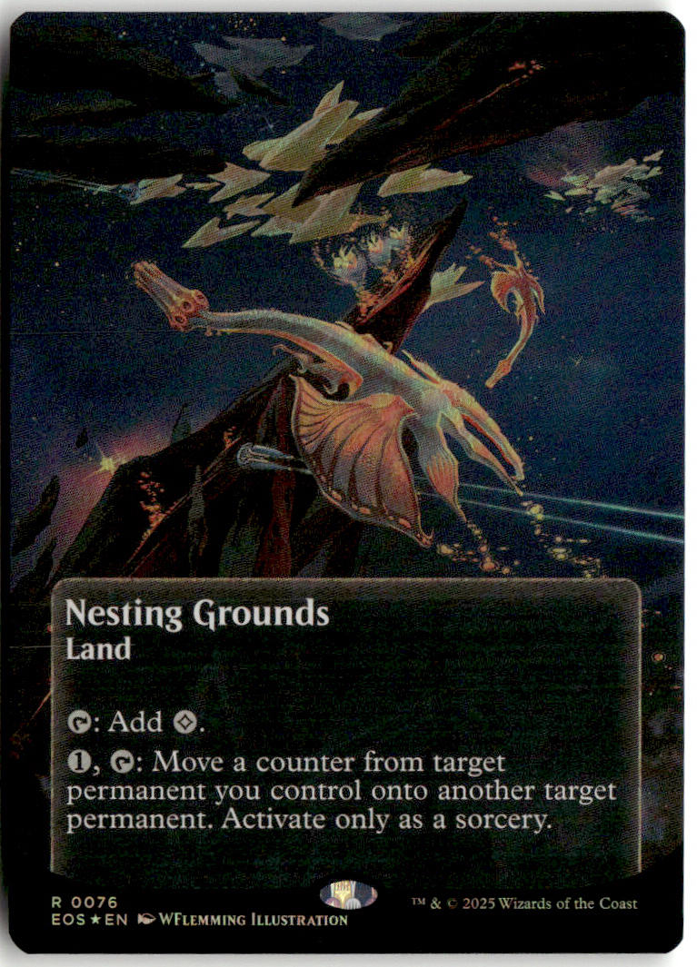 Nesting Grounds - Edge of Eternities: Stellar Sights #76 - Near Mint - Holofoil