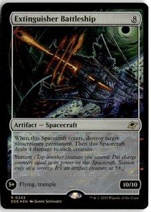 Extinguisher Battleship - Edge of Eternities #242 - Near Mint - Holofoil