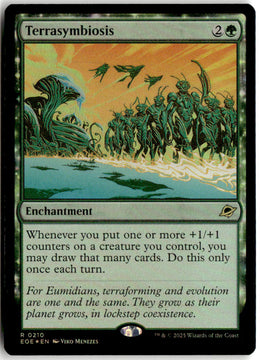 Terrasymbiosis - Edge of Eternities #210 - Near Mint - Holofoil
