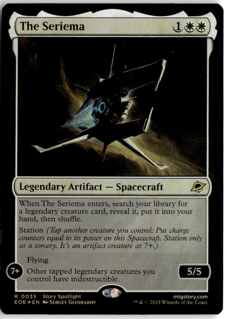 The Seriema - Edge of Eternities #35 - Near Mint - Holofoil