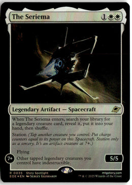 The Seriema - Edge of Eternities #35 - Near Mint - Holofoil