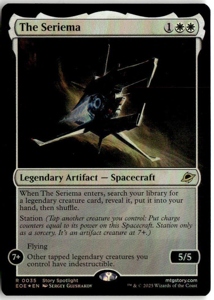 The Seriema - Edge of Eternities #35 - Near Mint - Holofoil