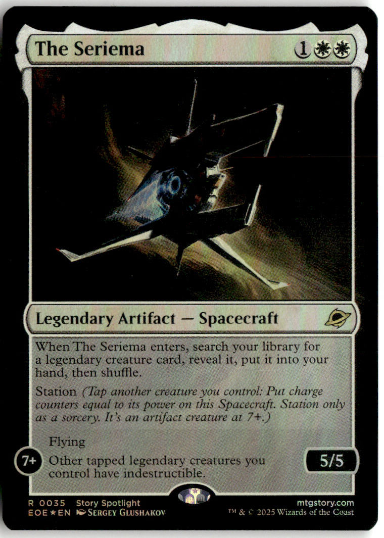 The Seriema - Edge of Eternities #35 - Near Mint - Holofoil