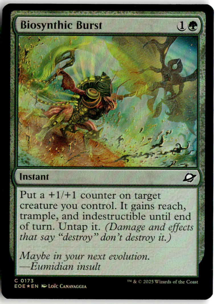Biosynthic Burst - Edge of Eternities #173 - Near Mint - Holofoil