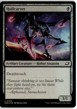 Hullcarver - Edge of Eternities #105 - Near Mint - Holofoil